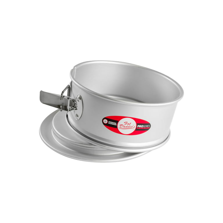Fat Daddio's PSF-93 ProSeries 9 x 3 Anodized Aluminum Springform Cake Pan