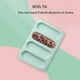 thumbnail image 3 of Hot Dog Bun Pan, Silicone Hot Dog Bun Mold Non-Stick Bread Form Mini Rectangular Sandwich Baking Tray Hot Dog Bun Rolls, 3 of 5