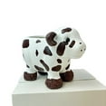 thumbnail image 3 of JJKBVCLO Mignon Vache Animal Résine en Forme de Vache Petite Succulente Convient pour Mini et Cactus Jardin en Pot, 3 of 6