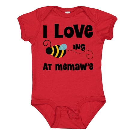 

Inktastic Memaw’s House Bee Gift Baby Boy or Baby Girl Bodysuit