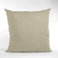 thumbnail image 4 of Plutus Oyster Solid Shiny Velvet Luxury Throw Pillow - Double sided 20" x 26" Standard, 4 of 4