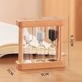 thumbnail image 5 of Dserhfy Sand Timer Set 1Min 3Min 5Min Hourglass 3-in-1 Desktop Sand Clock for Cooking Classroom Exercise Home Office Decoration, 5 of 7