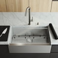 thumbnail image 6 of Oxford 33" L x 20.5" W Single Basin Farmhouse Kitchen Sink With Additional Accessories, 6 of 11