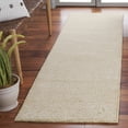 thumbnail image 2 of SAFAVIEH Textural Anabel Geometric Runner Rug, Gold/Ivory, 2'3" x 8', 2 of 7