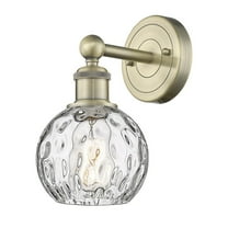 Innovations Lighting - Athens Water Glass - 1 Light Wall Sconce In Industrial