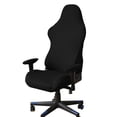 thumbnail image 1 of Housse de Chaise de Jeu Extensible pour Fauteuil Pivotant Chaise d'Ordinateur Boss Taille Unique Bleu Gris, 1 of 5