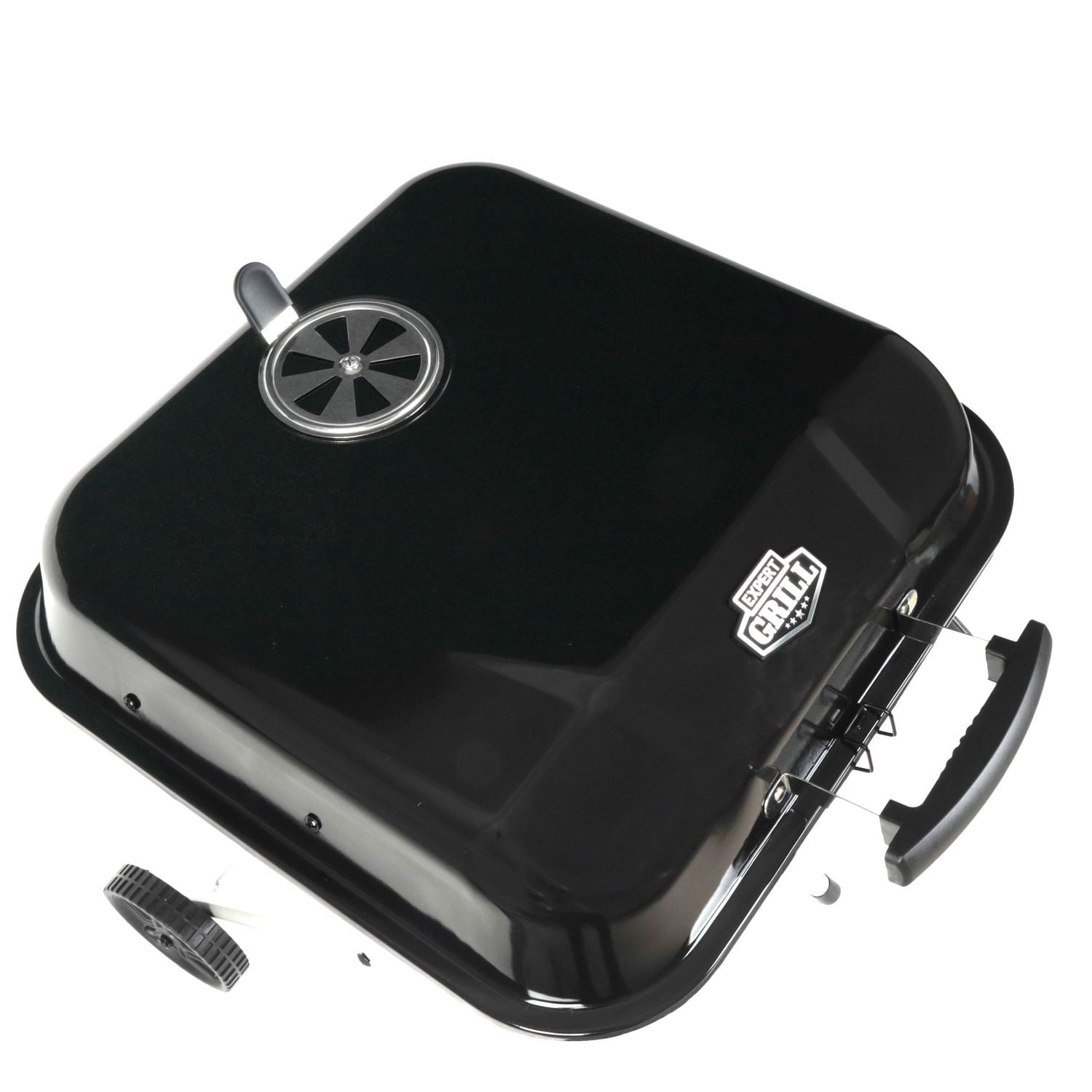 Gril à charbon de bois pliable de 17,5 po Expert Grill, noir, CBC2405W-C