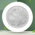 thumbnail image 3 of Threecolor Adjustable E27 Screw Intelligent Remote Control Led Fan Light Bedroom, 3 of 8
