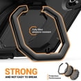 thumbnail image 6 of Case for Samsung Galaxy Tab A9 2023 8.7 inch, 360 Rotating Stand Handle Shoulder Strap Heavy Duty Shockproof Cover, Black, 6 of 7