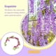 thumbnail image 5 of Wosthever Guirnalda de flores artificiales para puerta, guirnalda falsa, mano de obra fina, tamaño compacto, colgante colgante de larga Type3 NO3, 5 of 6