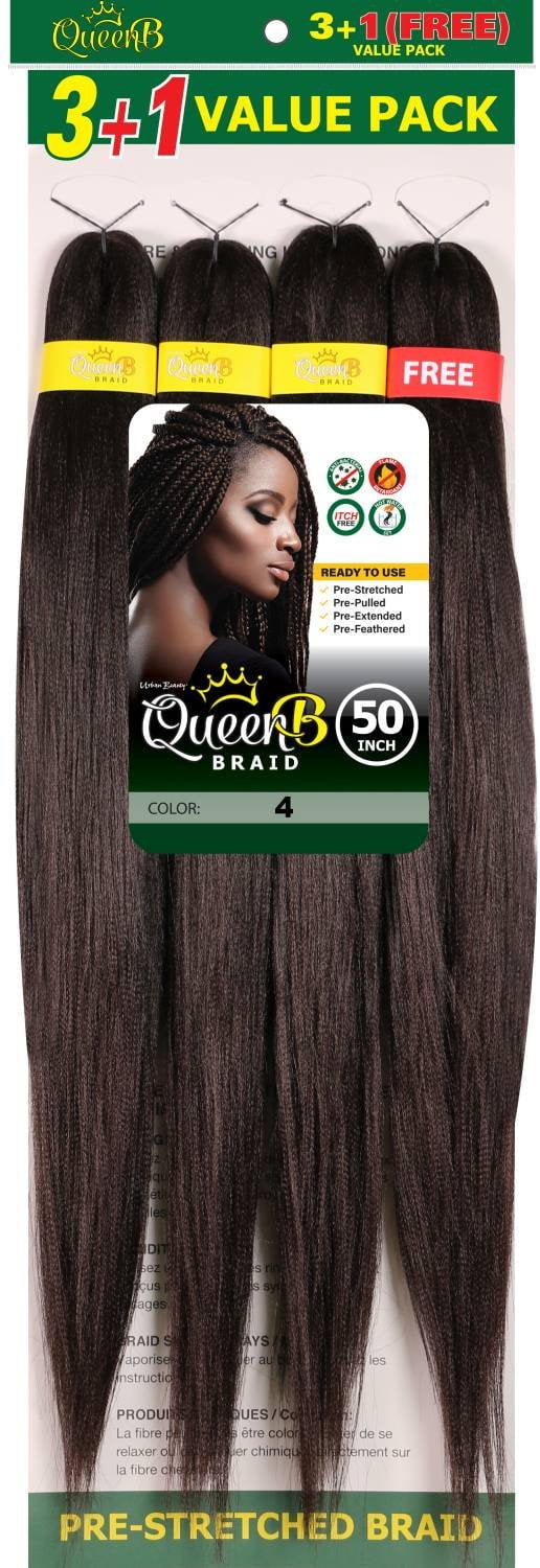 Zury 3x Yaky Hollywood Braid Kanekalon Jumbo Braid Pre Stretched