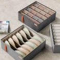 thumbnail image 2 of Organizador de ropa, ropa interior, calcetines, sujetador, cajones, cajas de almacenamiento de ropa, armarios, cajones, separador para pantalones, caja de almacenamiento, 2 of 5