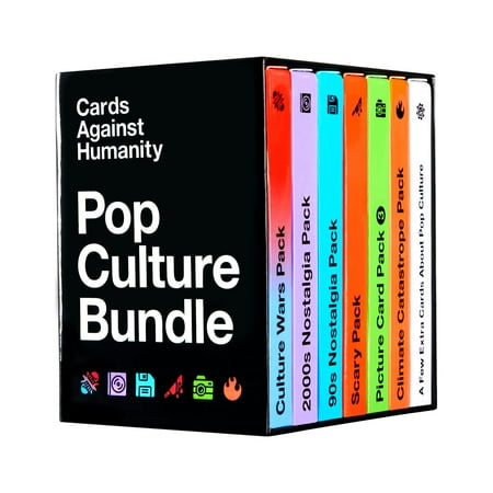 Cards Against Humanity: Pop Culture Bundle • 6 Popular Themed Packs + 10 All-New Cards