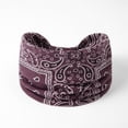 thumbnail image 2 of TRUBKH Wide Headbands for Women Multicolored Cotton Bandana Printed Bandana Style Head Wrap Sweat Band Bandana Headbands Boho Headbands for Women Hair Accessories for Women Purple One Size, 2 of 3