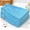 Blue, variant on 6-Pack Bath Mitts for Shower, Soft Absorbent Wash Cloths with Loop, 8.3x6.3 Inch European Style Bathing Gloves for , Stripe White