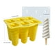 thumbnail image 1 of Molde de helado de silicona Jadeshay Carambola 6 cavidades para paletas de hielo DIY, 1 of 8