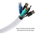 thumbnail image 2 of Funda de gestión de cables, protector de cable trenzado CrocSee de 3 m, 2 of 6