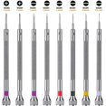 thumbnail image 3 of Juego de 8 Destornilladores Profesionales, Kit de Destornilladores de Precisión VAKOGAL Micro 0.6-1.6mm, 8 Cuchillas de Repuesto Adicionales para Reparación de Relojes, Reparación de Gafas, Trabajo en, 3 of 3