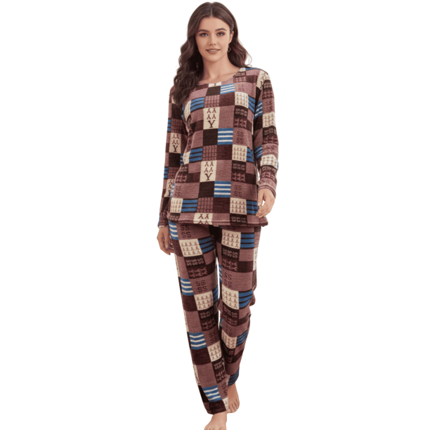 Pijama Afelpada Mujer Polar Pantalón Sudadera