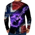 thumbnail image 3 of Patlollav Mens Tops Casual Short Sleeve Pullover 3D Printed Realistic Print T-Shirt, 3 of 6