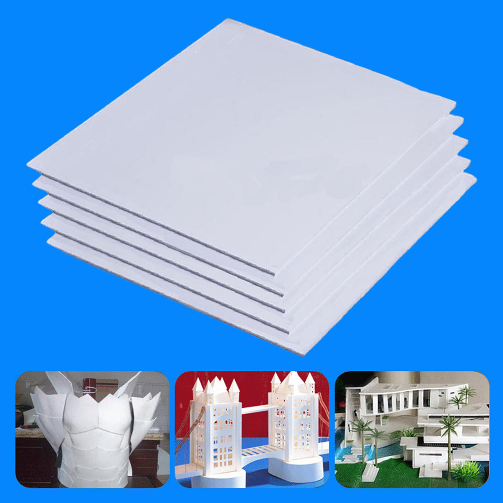  NUOBESTY 10 Sheets Multi-use Foam Paper Handicraft