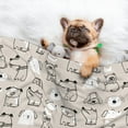 thumbnail image 3 of Rocae Puppy for Pet Blanket Dog Blanket Cat Blanket Soft Sleep for Small Medium Pet-Medium, 3 of 8