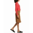 thumbnail image 3 of Derek Lam 10 Crosby womens  Felicity High Rise Midi Skirt, 2, Brown, 3 of 4
