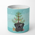 thumbnail image 4 of Carolines Treasures BB1635CDL 3.75 x 3.25 in. Unisex Christmas Tree & Black Pug 10 oz Decorative Soy Candle, 4 of 5