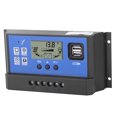 thumbnail image 4 of Solar Battery Regulator, Solar Charge Controller, Controller LCD Display For Patio Light Street Light RBL-50A, 4 of 8