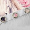 thumbnail image 4 of Erosebridal Cartoon Horse Curtains Pack of 2 (42x84 Each) for Girls, Chic Pink Flower Floral Curtains Blackout, 4 of 6