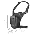 thumbnail image 3 of Motorcycle Leg Bag for Men & Women - Adjustable Thigh Pouch with Phone Storage, Waterproof & Reflective for Riding, Cycling & Outdoor Activities, 3 of 9