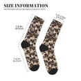 thumbnail image 3 of Rocae Pug for Adult Socks Casual Athletic Stretchy Loose Socks for Women Men Non-Slip Middle Tube Socks, 3 of 7
