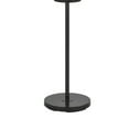 thumbnail image 4 of 62 Inch Metal Floor Lamp, Tray, Dimmer,  2 USB Ports, Bronze- Saltoro Sherpi, 4 of 5
