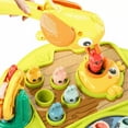 thumbnail image 5 of YUNAFFT Toddler Activity Table Toys, 6 in 1 Farmland Educational Early Learning Table with Whack Moles Game and Fishing Game 6 Modes, Assembled Montessori Activity Center Sensory Toy for Boys & Girls, 5 of 9