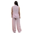 thumbnail image 2 of YARETNI MODA Conjunto Para Dama Pantalon Y Camisa Sin Mangas Rayado, 2 of 5