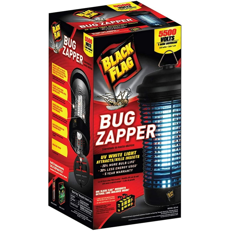 Black Flag Outdoor Bug Zapper 1 acre 40 W Black Flag Outdoor Bug Zapper 1 acre 40 W