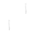 thumbnail image 1 of Kearding Pinzas para barbacoa, abrazadera de acero inoxidable para pan, comida, bistec, pollo, Clip colgante, restaurante, cocina, utensilios de 10 pulgadas 2Conjunto, 1 of 6