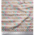 thumbnail image 1 of Soimoi Poly Georgette Fabric Bottle & Wine Glass Bar Print Fabric by Yard 42 Inch Wide, 1 of 1