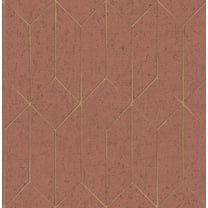 Advantage Hayden Raspberry Concrete Trellis Wallpaper