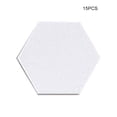 thumbnail image 2 of Espejo pegatinas de pared único exquisito interior hexagonal hogar adorno habitaciones decoraciones espejos decoraciones paredes adornos plata 15 piezas Methold HA047854-02B, 2 of 7