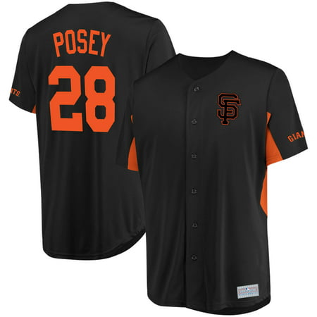 Buster Posey San Francisco Giants Majestic MLB Jersey - Black