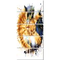 thumbnail image 2 of Illustration Graphique Mignonne de Kitten - Art Mural sur Toile d'Animaux, 2 of 3