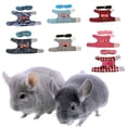 thumbnail image 2 of Guardung Polyester Cute And Playful Hamster Harness For Adorable Pet – Comfortable And Safe Strap On Harness Rabbit Harness bronzing stars,1 M, 2 of 6