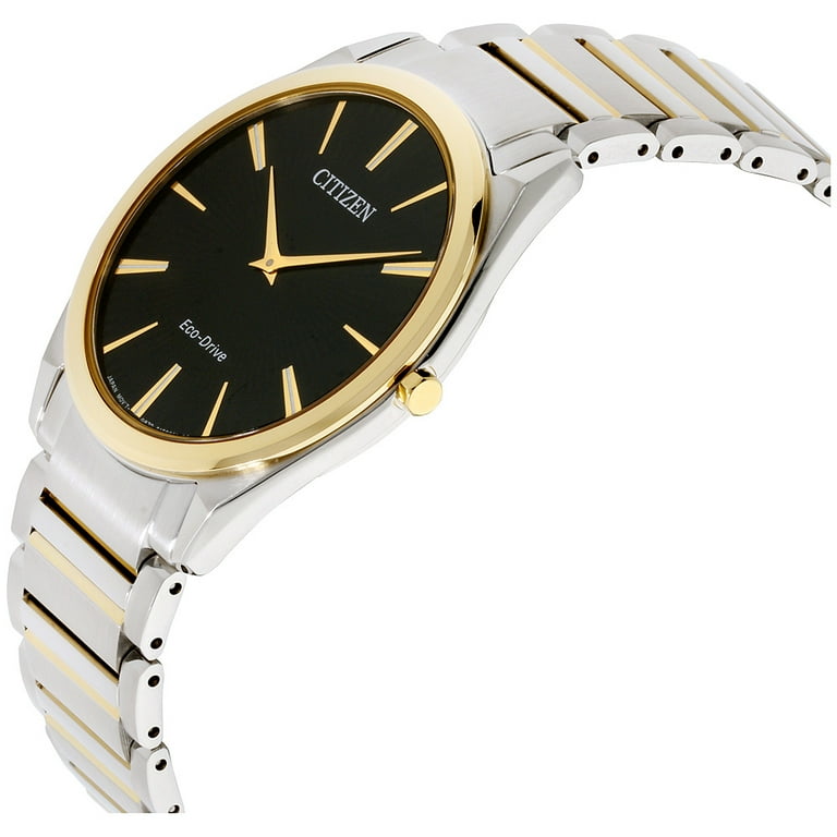 Citizen Men s Eco Drive Stiletto Two Tone Watch AR3074 54E
