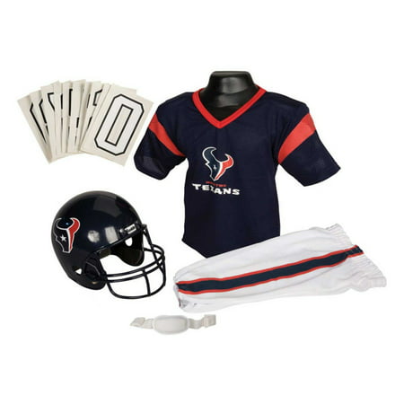 Franklin Sports NFL Houston Texans Youth Licensed Deluxe Uniform Set,