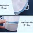 thumbnail image 4 of Nail Soaking Bowl Nail Soak Tray with Nail Polish Remover Tools Manicure Bowls with Cuticleblue double foam hand bowl, 4 of 5