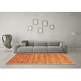 thumbnail image 3 of Ahgly Company Indoor Square Abstract Brown Contemporary Area Rugs, 4' Square, 3 of 4