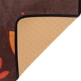 thumbnail image 4 of Falling Leaves and Autumn Soft Polyester Area Rug 31''x20'', Non Slip, Memory Foam, Water Absorbent, 4 of 7