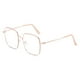 thumbnail image 3 of Jumpingount Marco de lente Anti-azul, gafas para miopía, gafas cuadradas para mujer, gafas para hombre, suministros de oficina para estudiantes, Type3 NO3, 3 of 6