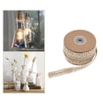 thumbnail image 6 of Natural Jute Burlap Ribbons Burlap Cord String Twine for Decorative, 6 of 6